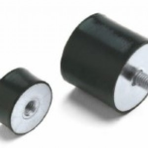 Male/Female Cylindrical Antivibration Mounts