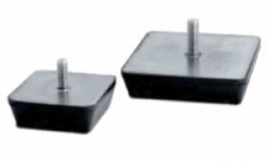 Square anti-vibration mount