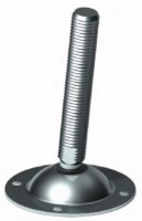 S/S AISI 304 adjustable swivel foot from 1000 kg