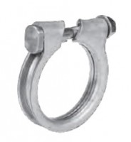 Collars for exhaust gas pipes