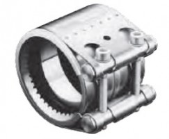 Connecteurs anti-extraction de tète de tuyauteries rigides métalliques en présence de contraintes axiales