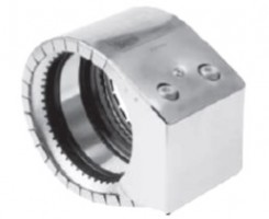 Joints resistant to axial thrusts with integrated flame protection (flame protected)