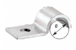 Fastening brackets type 6 for 1 pipe