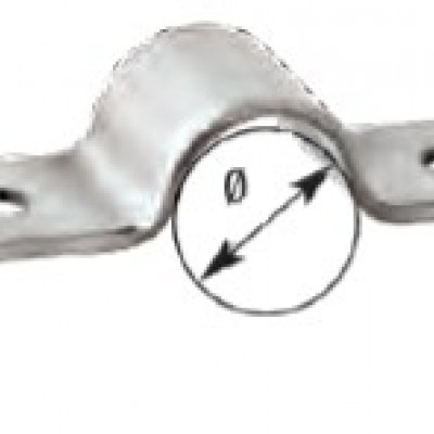 Fastening brackets type 10 for 1 pipe -din 1597