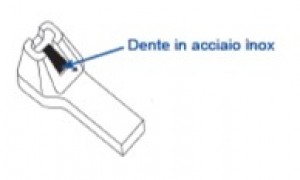 Nylon bands with metal tooth - Special products (On demand)