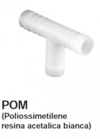 Plastic connections - T - type push-on connections