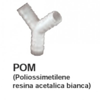 Plastic connections Y-shaped push-on connections with reduction