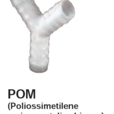 Plastic connections Y-shaped push-on connections