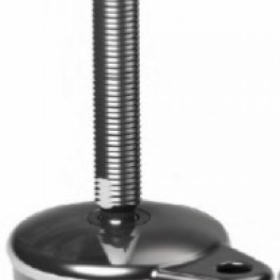 Articulated mount with side fixing base and stud in Stainless Steel AISI 304 max 2600 kg