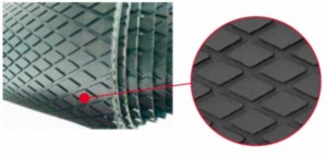 Diamond Profile Sheet 20 x 20 with bonding layer